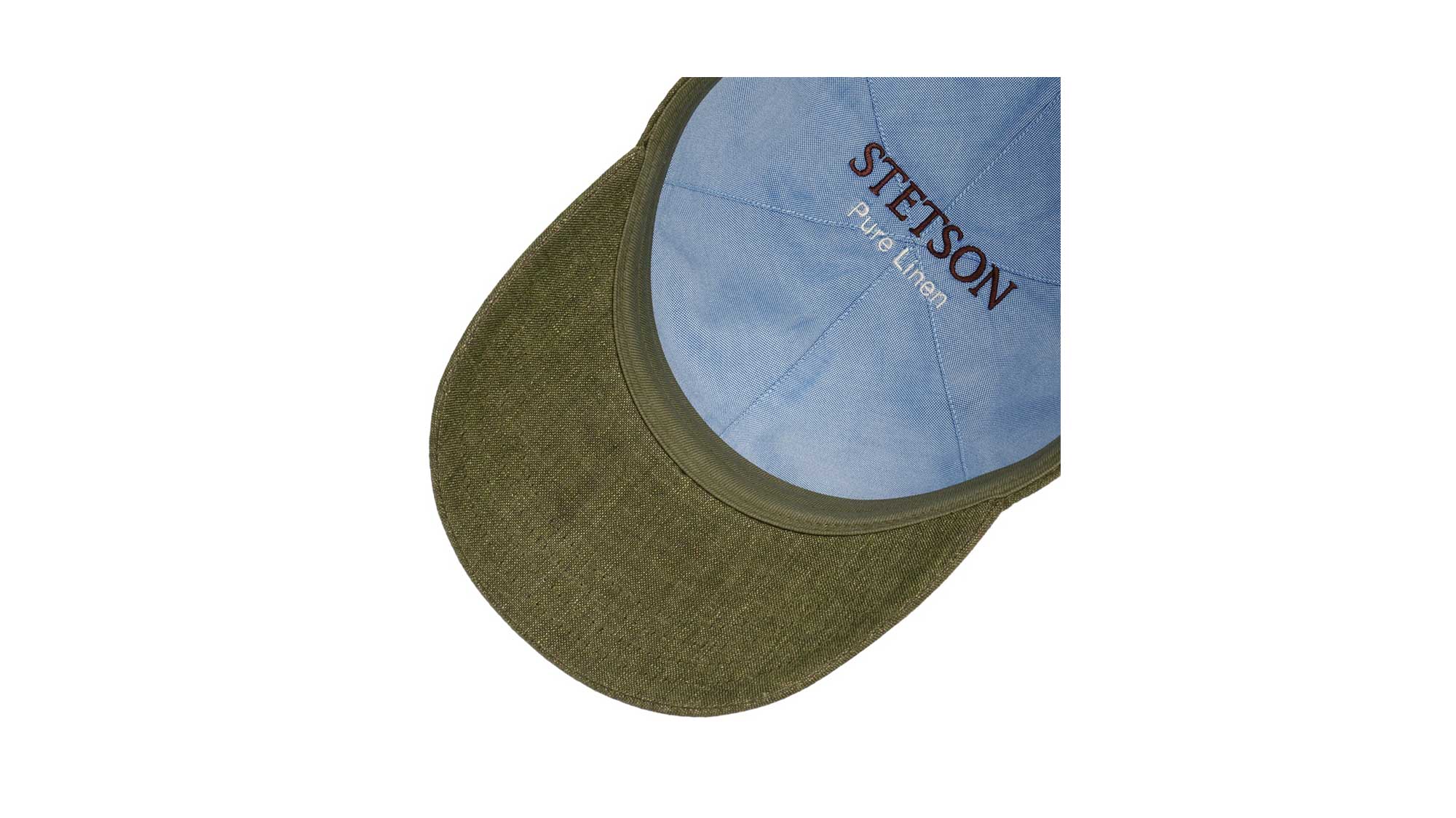 Baseball Cap Linen Green Baseball Cap Linen Green