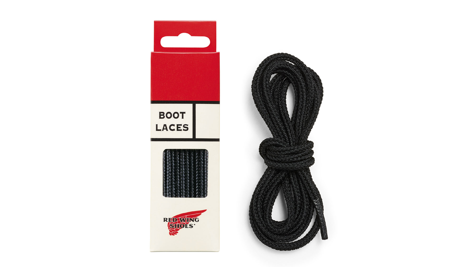 3-5 Loch / Black / Nylon Schnürsenkel