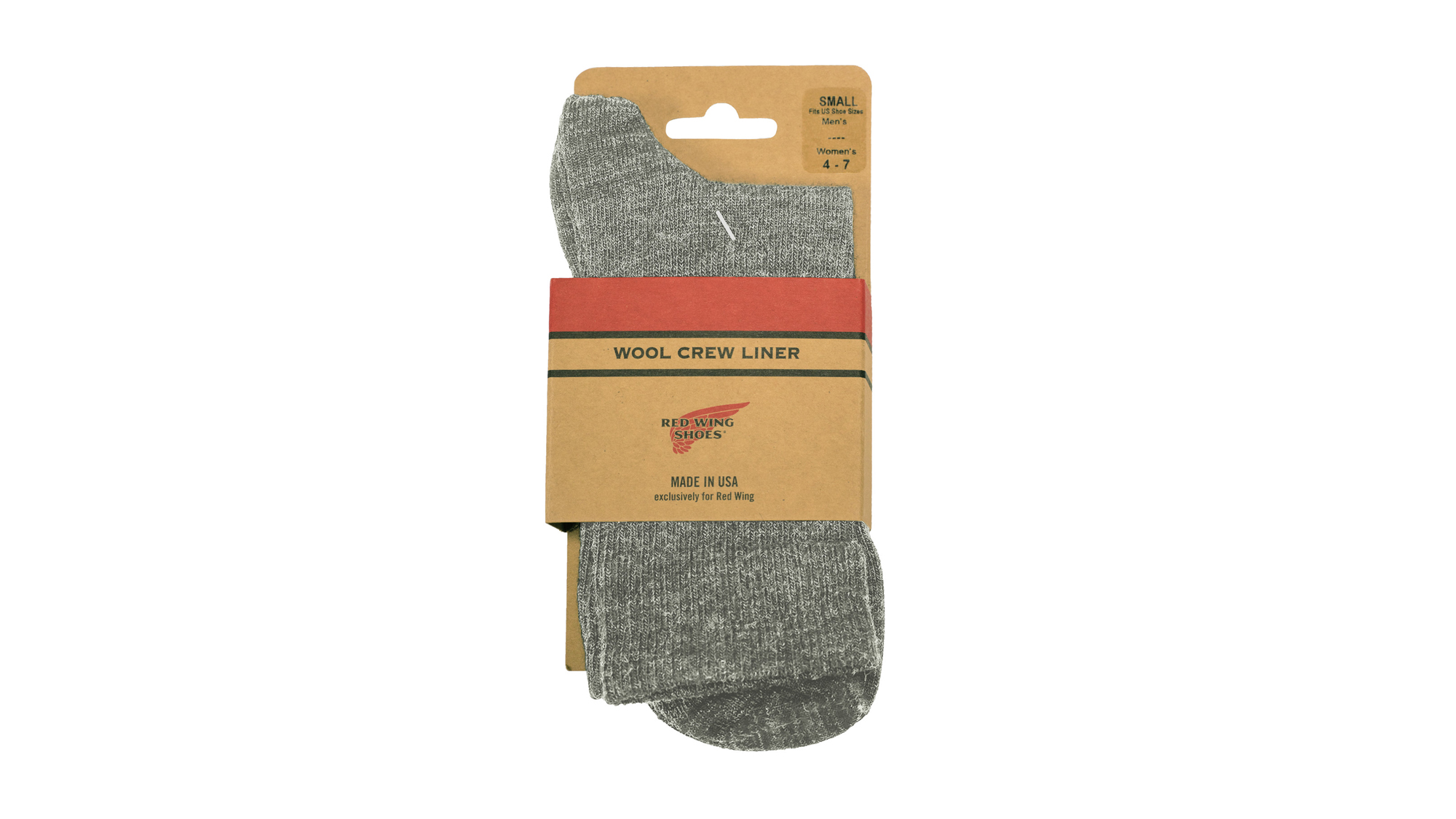 3-Pack Wool Crew Liner Light Grey 3-Pack Wool Crew Liner Light Grey