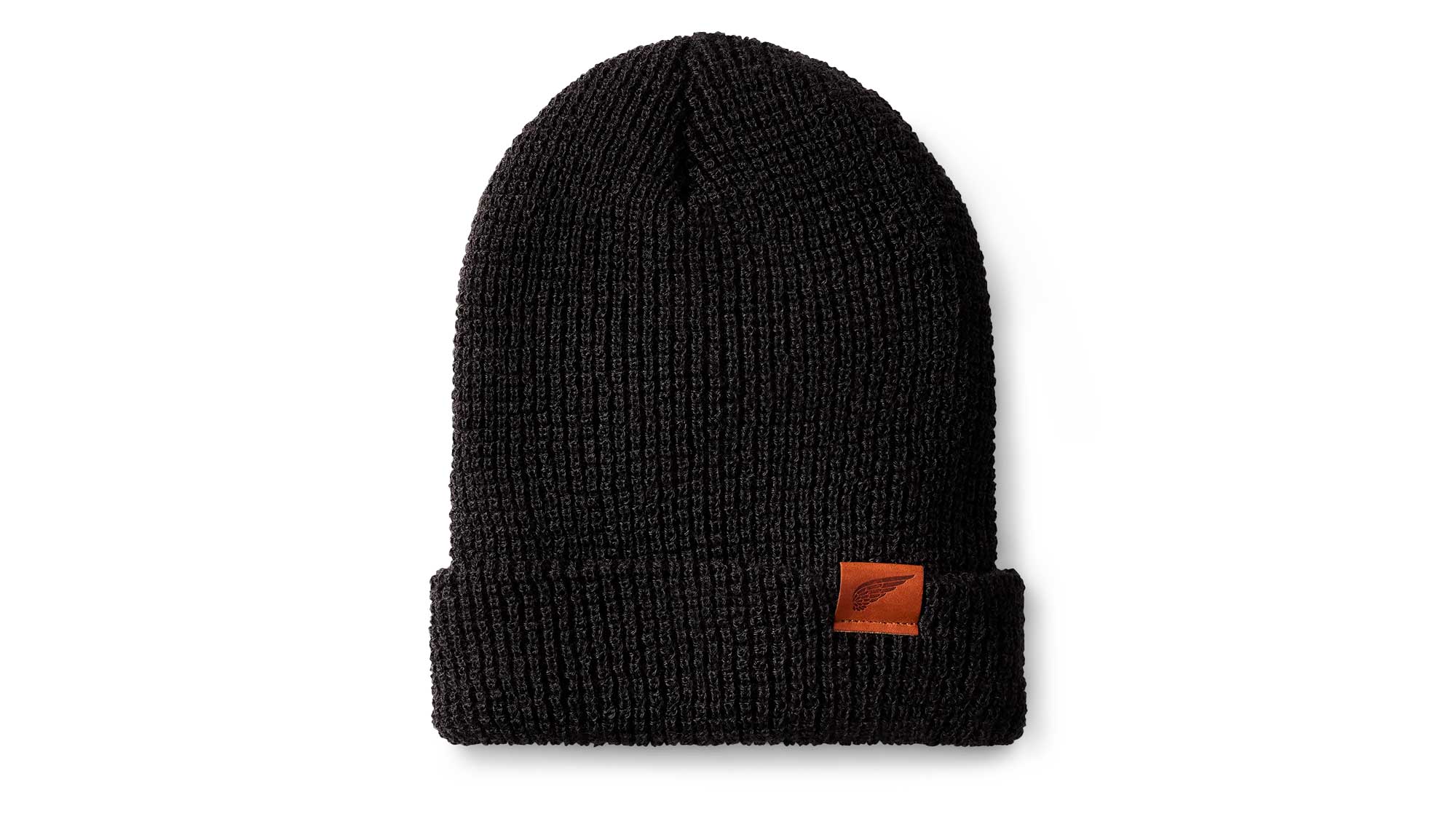 Beanie 98099 Shaniko Waffle Knit Beanie Black 
