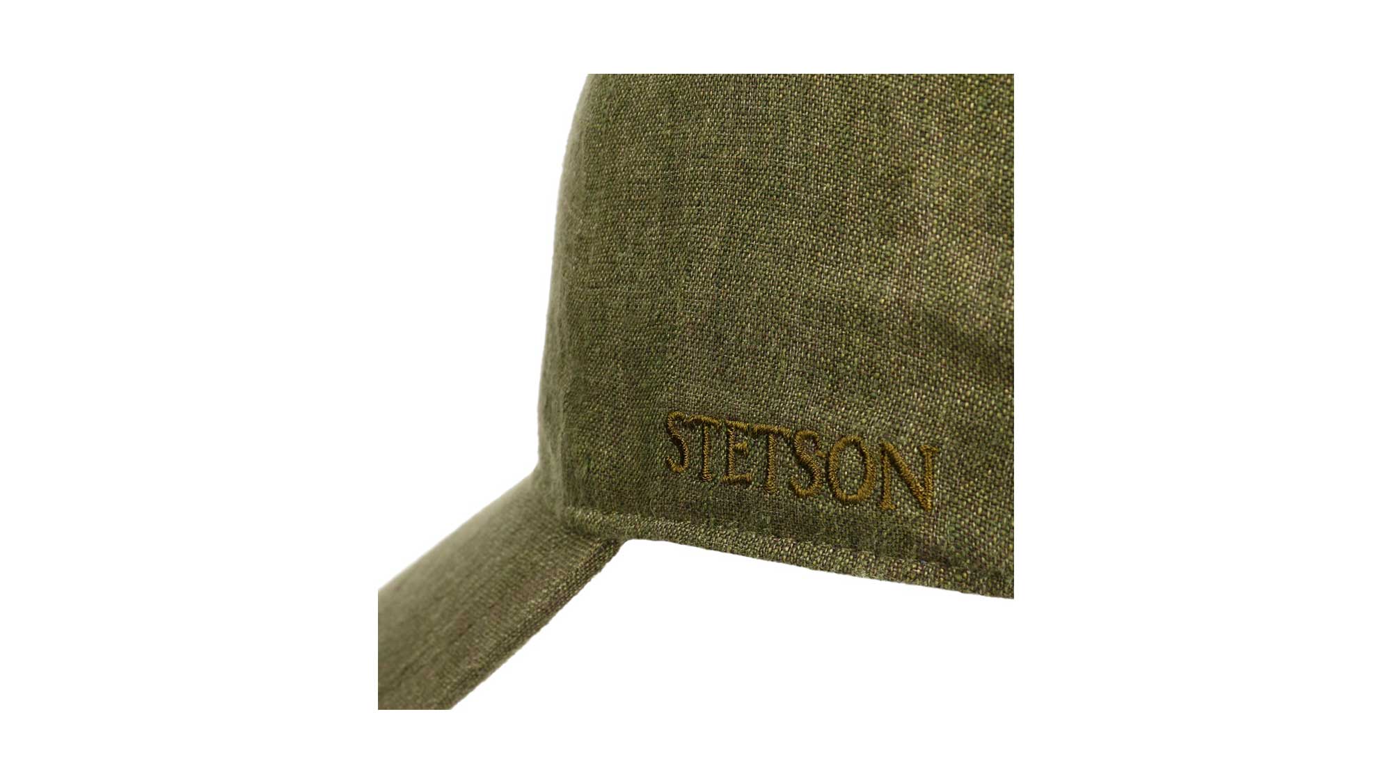 Baseball Cap Linen Green Baseball Cap Linen Green