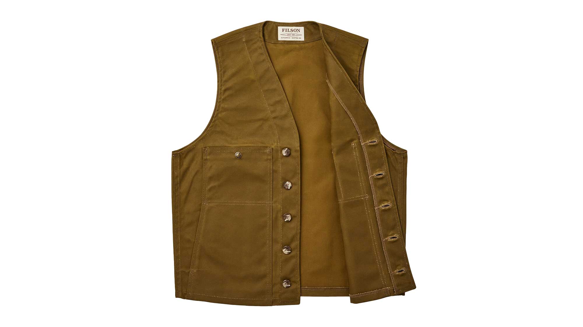 Oil Tin Cloth Vest