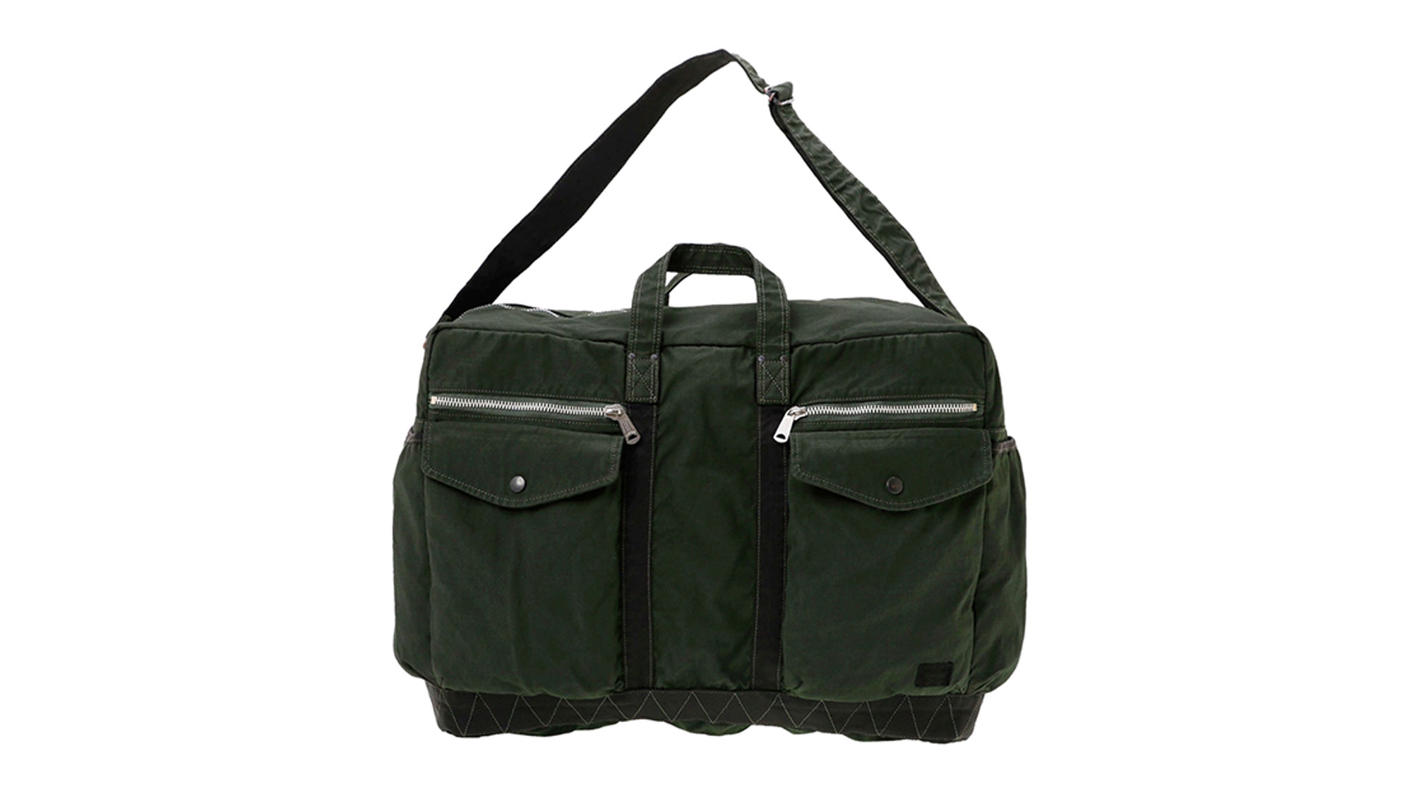 Crag 2Way Boston Bag Khaki Large