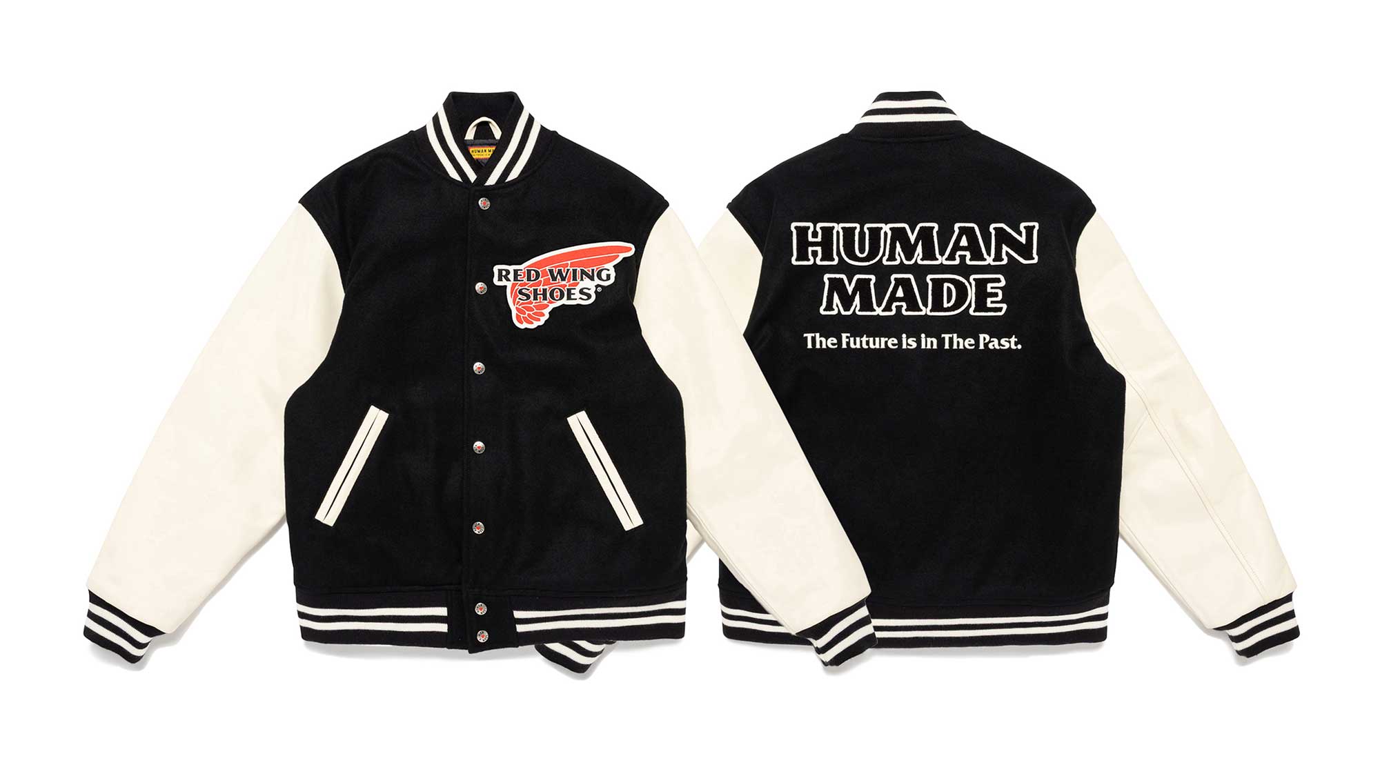 Red Wing X HUMAN MADE Varsity Jacket 97620
