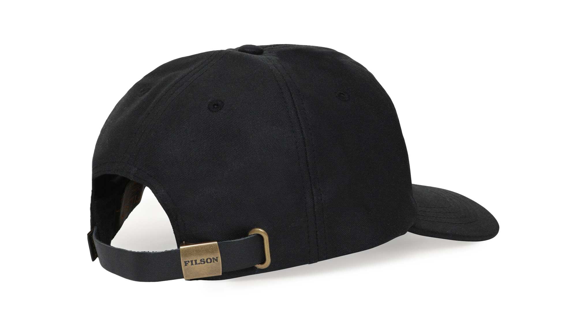 Oil Tin Low-Profile Logger Cap Black