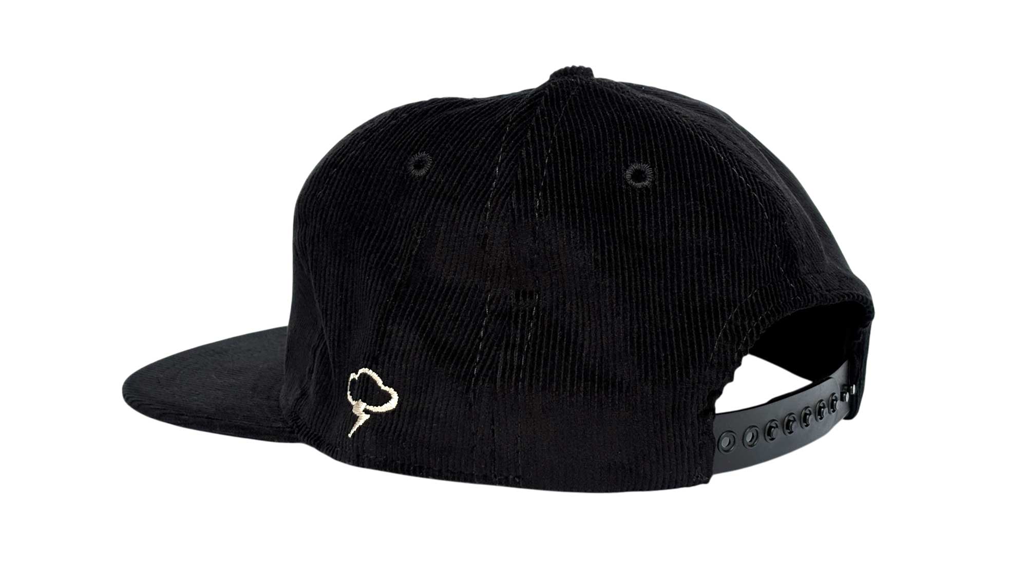 NY City Corduroy Snapback Black