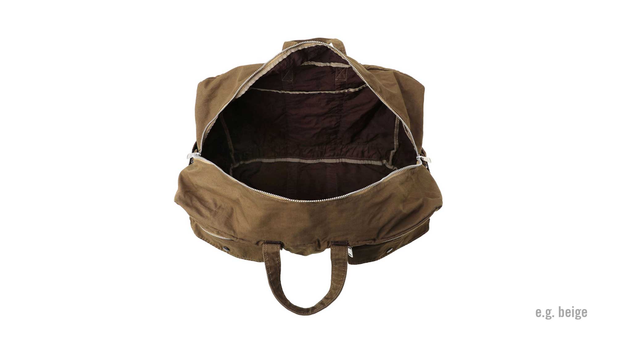 Crag 2Way Boston Bag Khaki Large