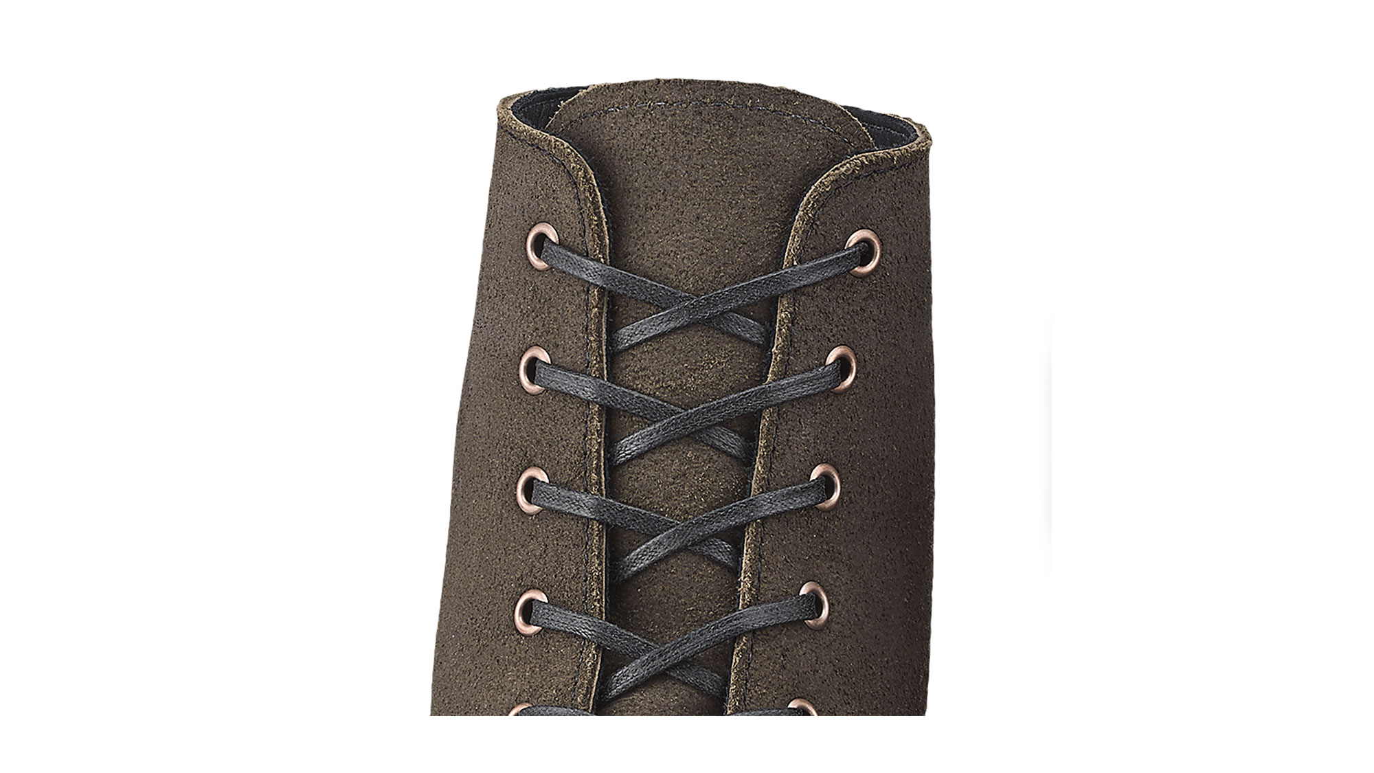 7-8 Loch / Black / Gewachste Schnürsenkel 7-8 Loch / Black / Gewachste Schnürsenkel