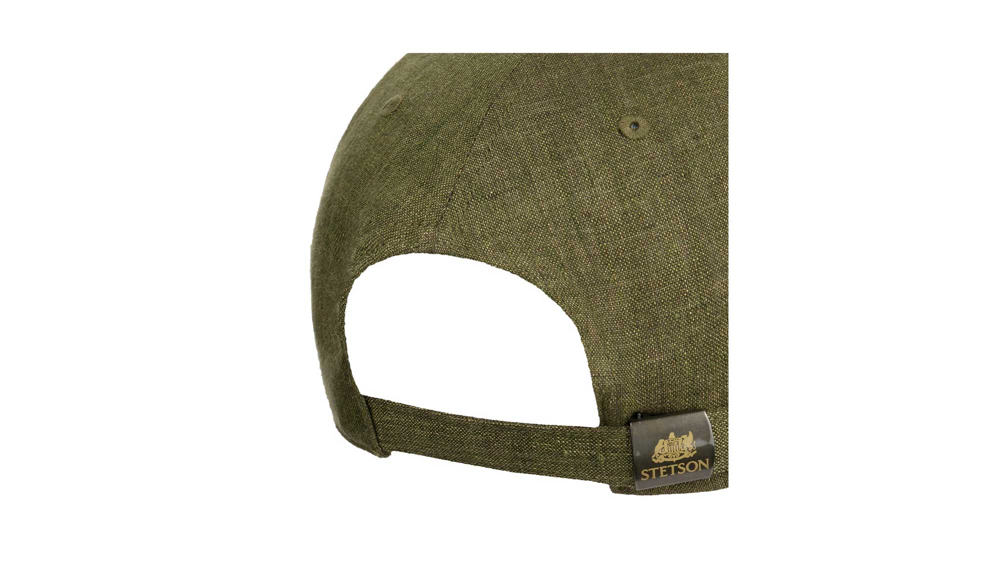 Baseball Cap Linen Green Baseball Cap Linen Green
