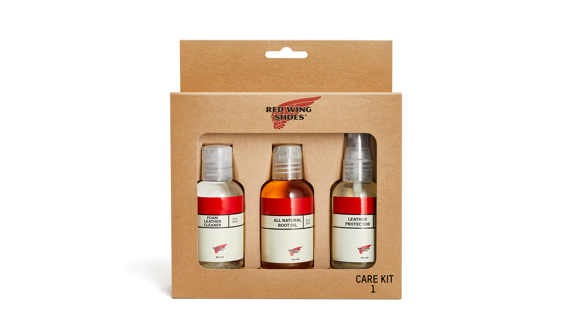 Sample Size Care Kit - Oil Tanned Leather