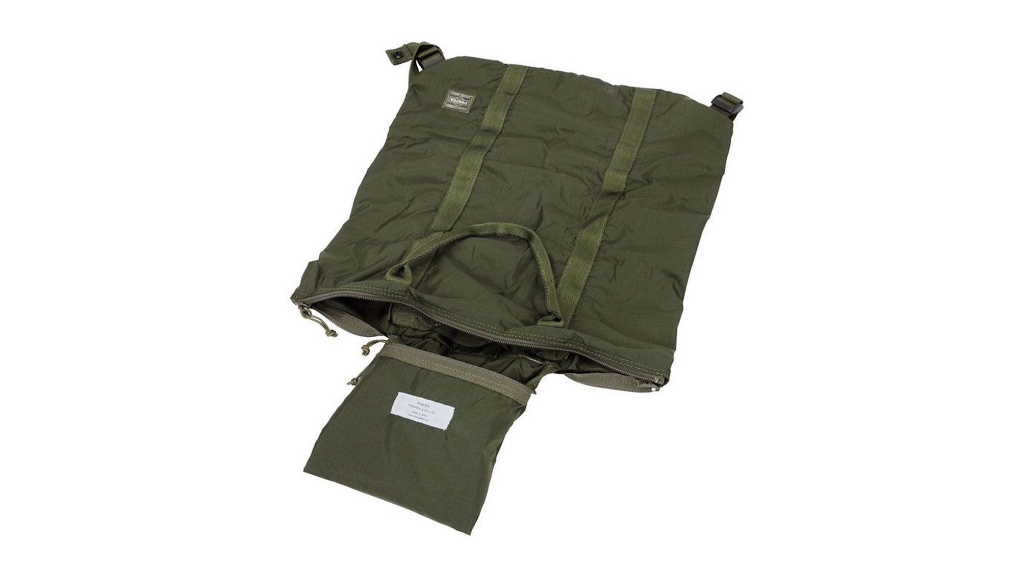 Flex 2way Tote Bag Olive Drab Flex 2way Tote Bag Olive Drab