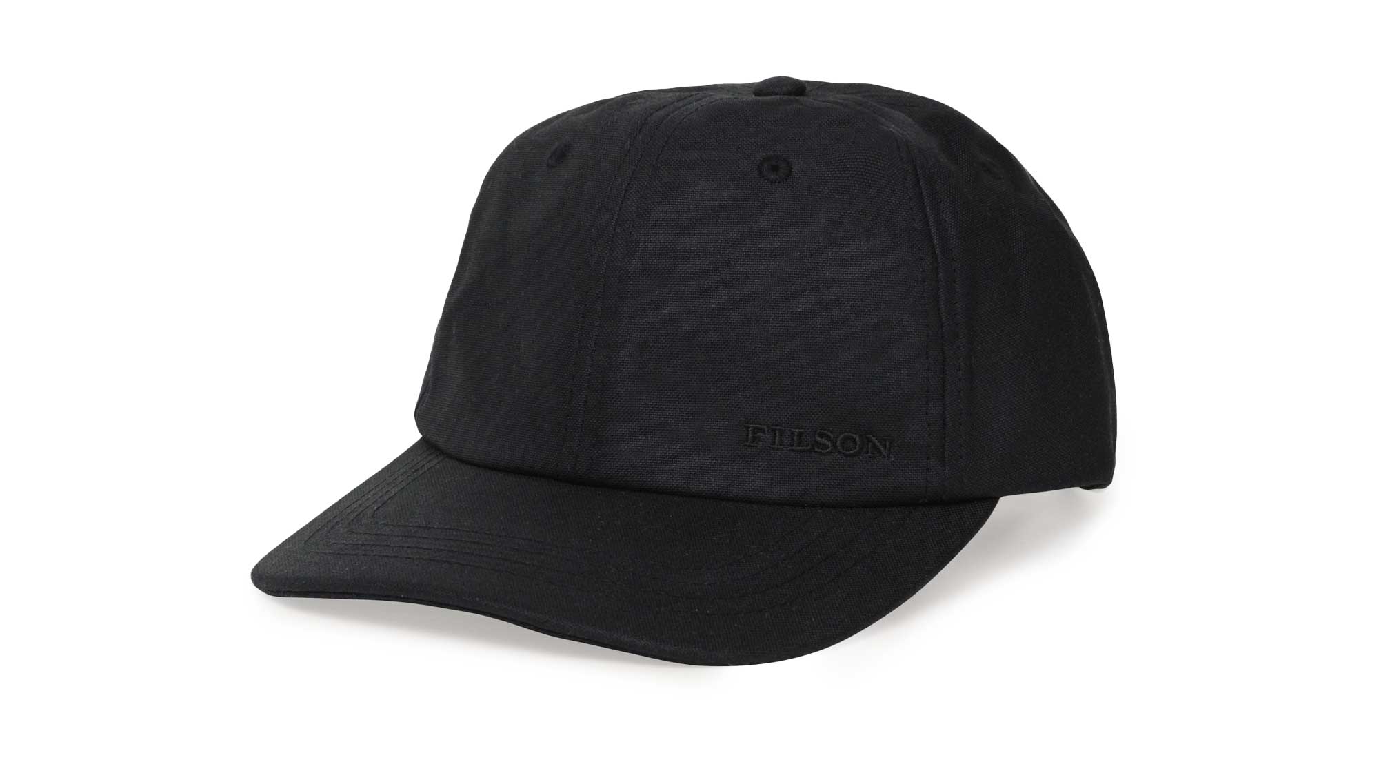 Oil Tin Low-Profile Logger Cap Black