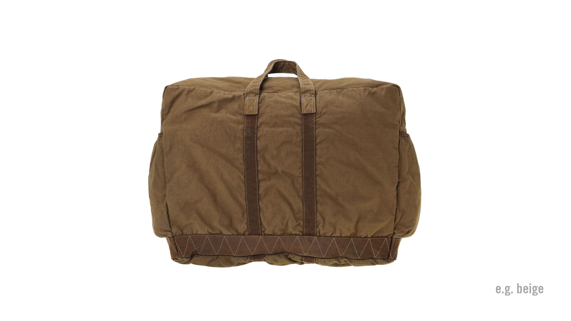 Crag 2Way Boston Bag Khaki Large
